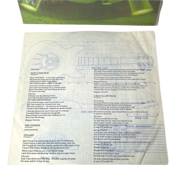 Boston Vinyl Don’t Look Back Record Excellent Condition Original Packaging - Picture 9 of 12